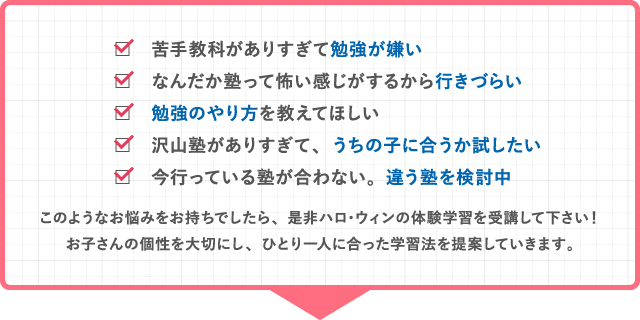 苦手教科がありすぎて勉強が嫌い